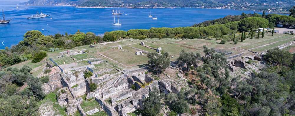 archeologia e natura villa delle grotte elba